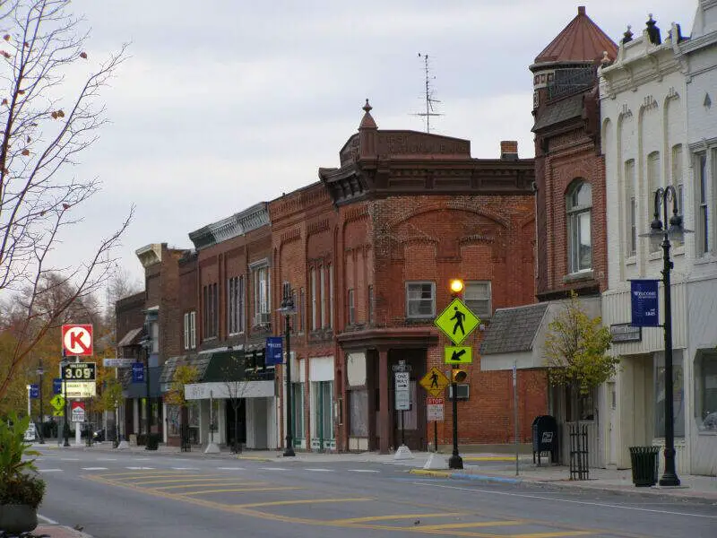 Montpelier Ohio Main Street Sunday