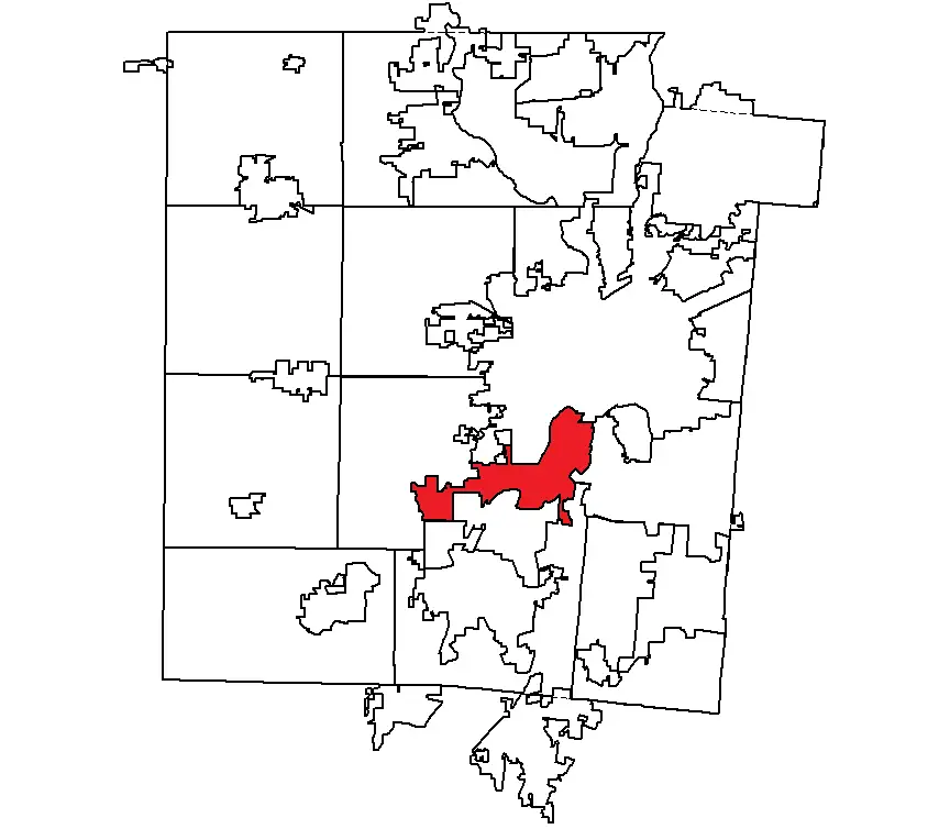 Moraine City Oh Outline