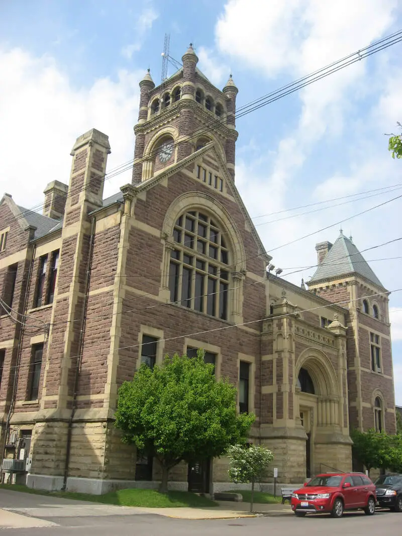 Perry County Courthouse In New Lexington From Southwest