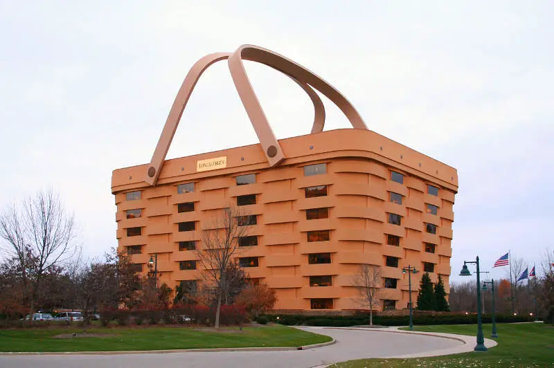 Newark Ohio Longaberger Headquarters Front