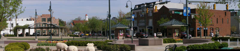 Uptown Oxford Ohio Panoramic