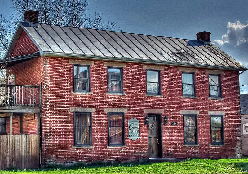 Once The Pike County Ohio Court House The Structure Was Completed In