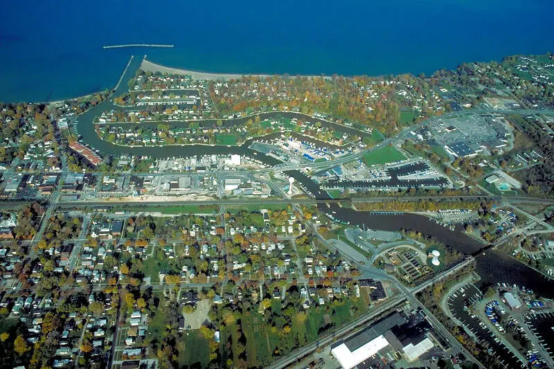 Vermilion Ohio Aerial View