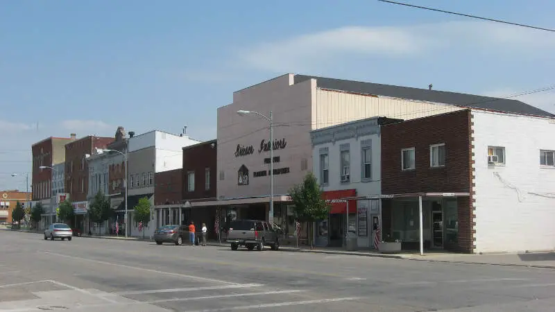 Downtown Wauseonc Ohio