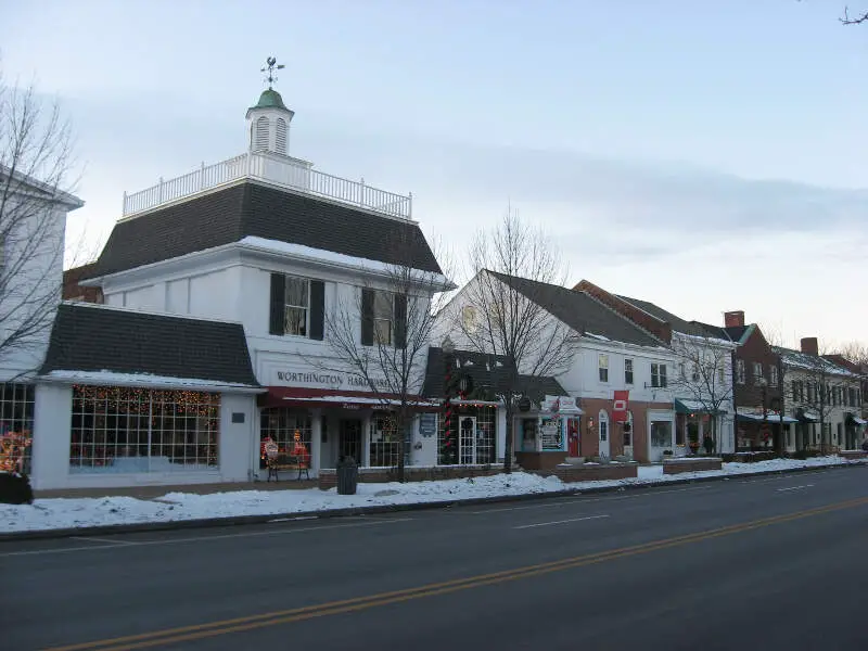 Downtown Worthingtonc Ohio