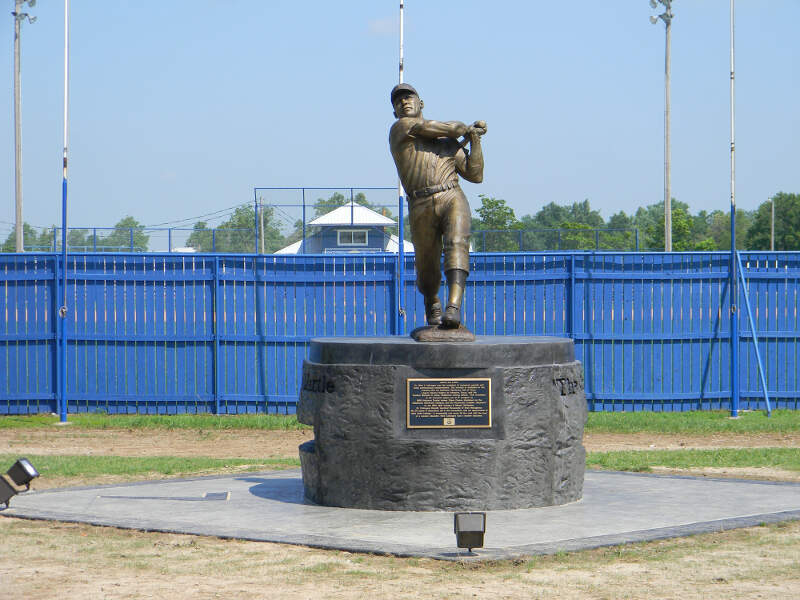Mickey Mantle Monument   Commerce