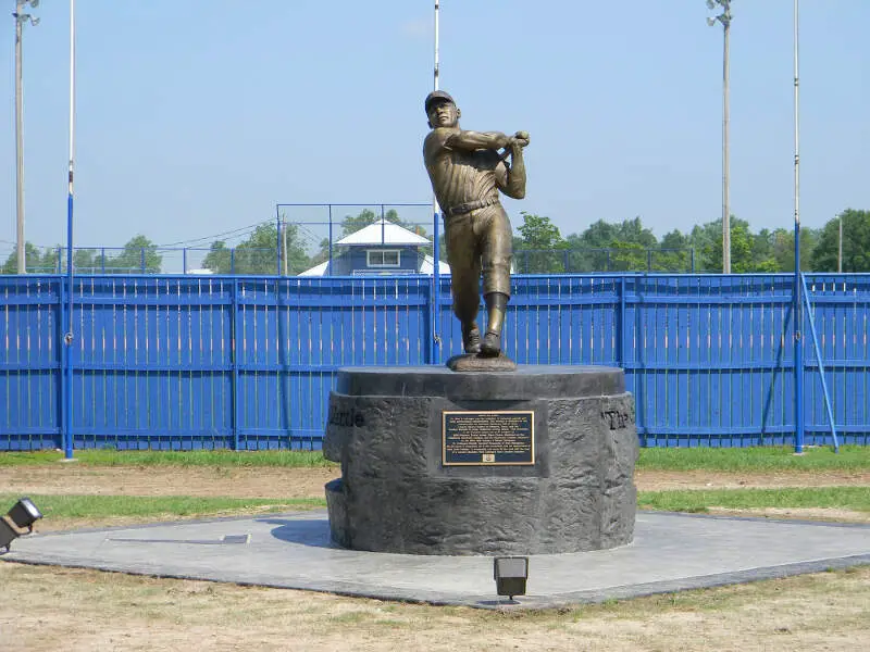 Mickey Mantle Monument   Commerce