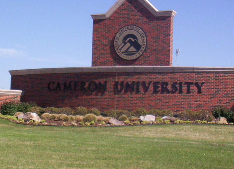 Cameron University Sign