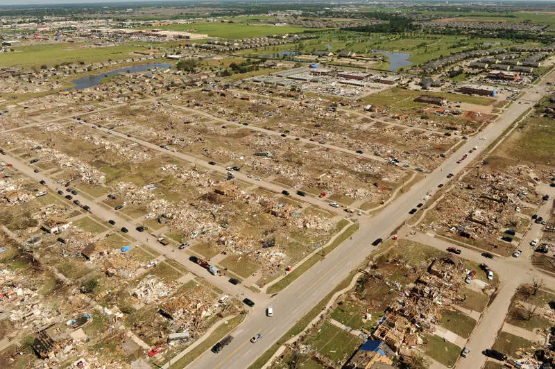 Fema Aerial View Of May C Moorec Oklahoma Tornado Damage