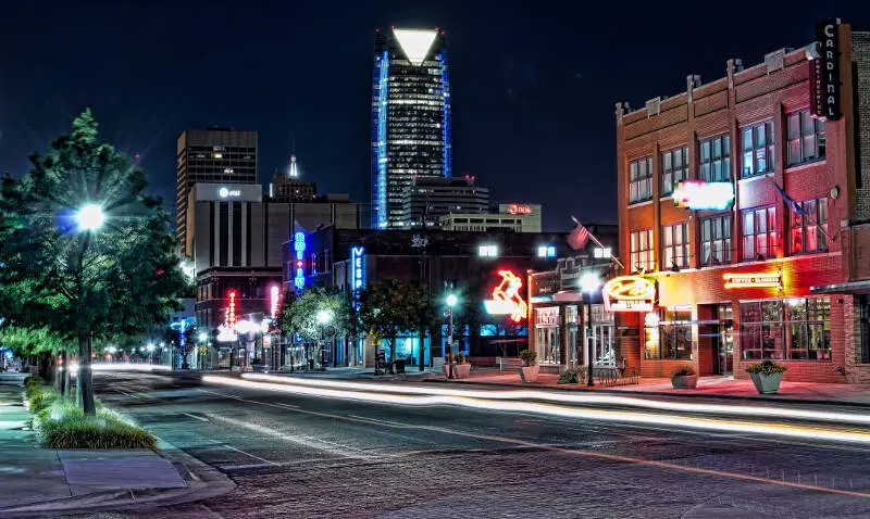 Automobile Alley In Oklahoma City