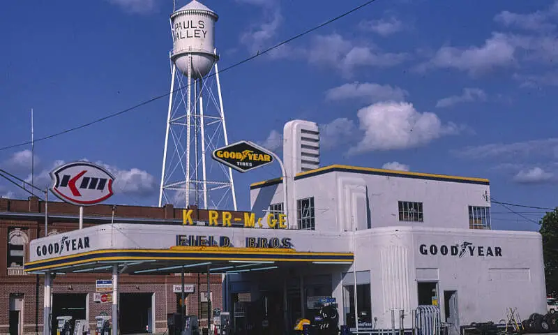 Field Brothers Kerr Mac Service Station Pauls Valleyc Oklahoma