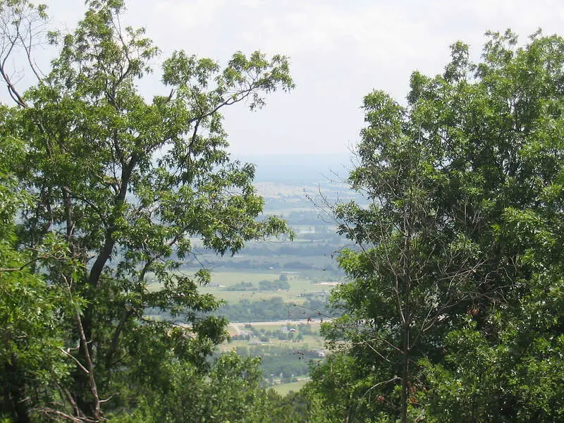 Poteau Valley From Cavanal Hill