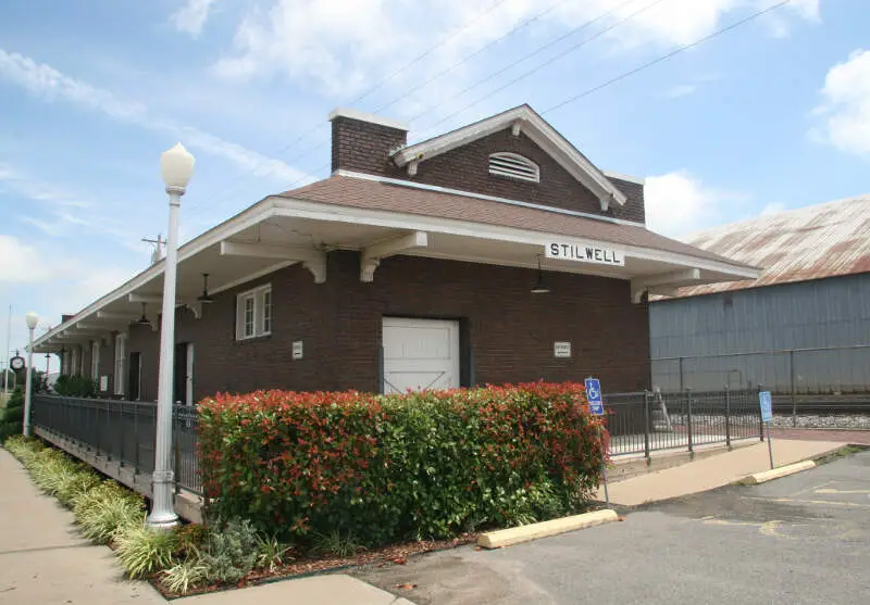 Stilwell Oklahoma Train Depot