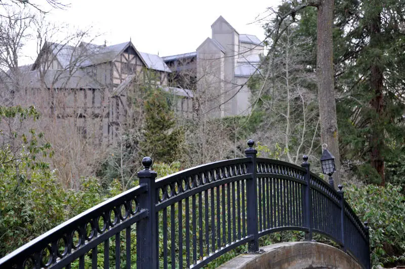 Lithia Park Bridge Ashlandc Oregon