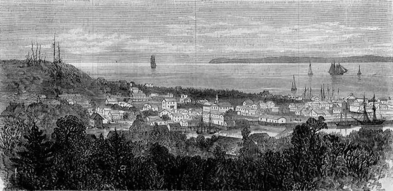 View Of Astoriac Oregon