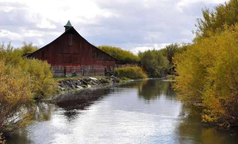 Silvies River At Burns