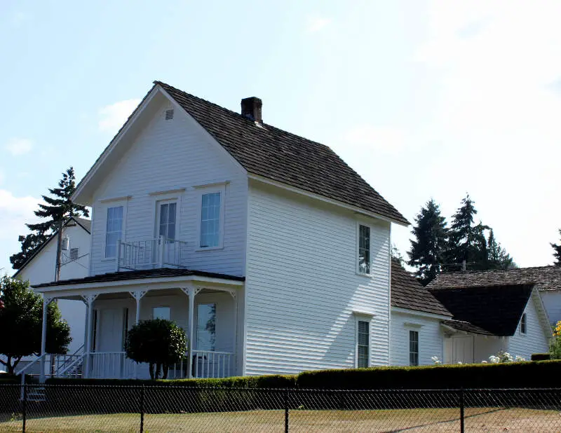 Caples House Museum   Columbia City Oregon