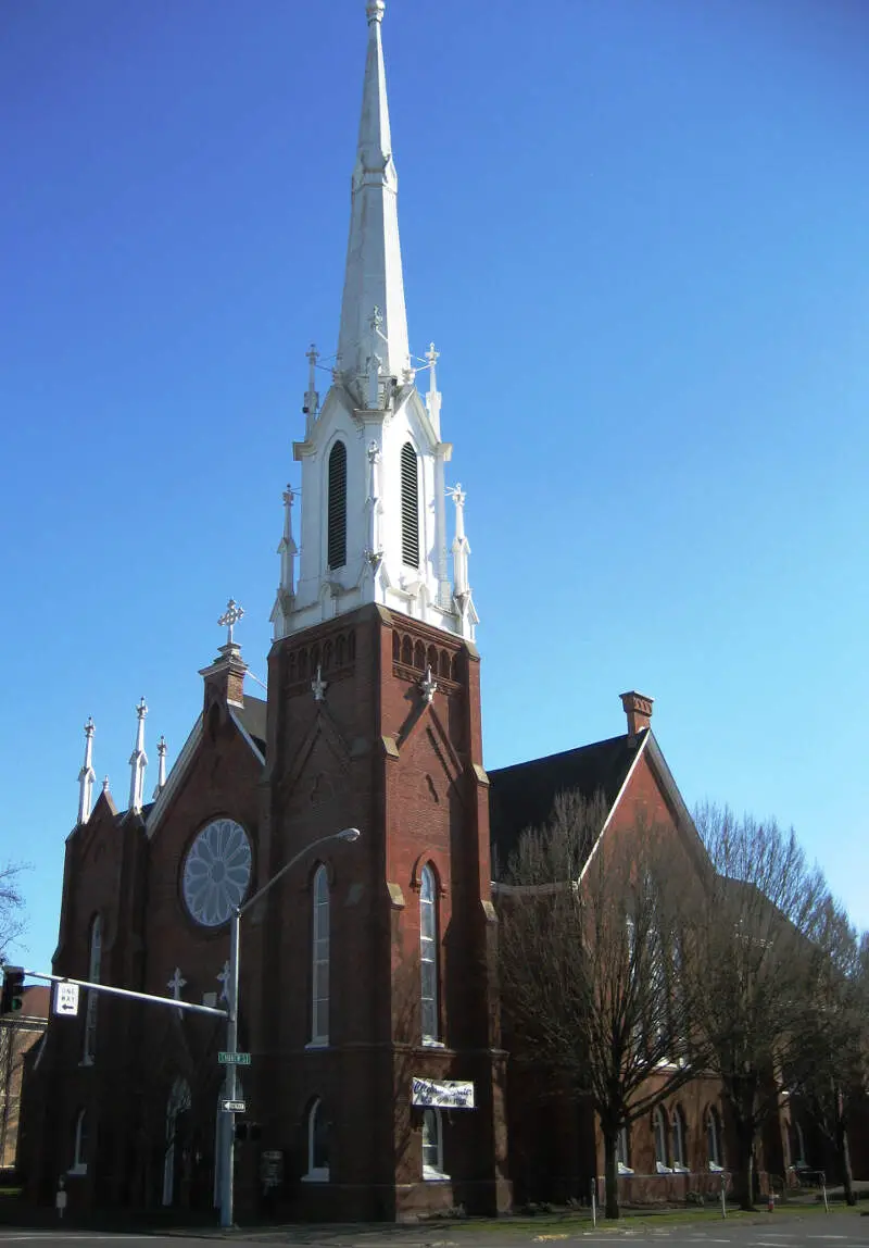 United Methodist Salem Oregon Corner