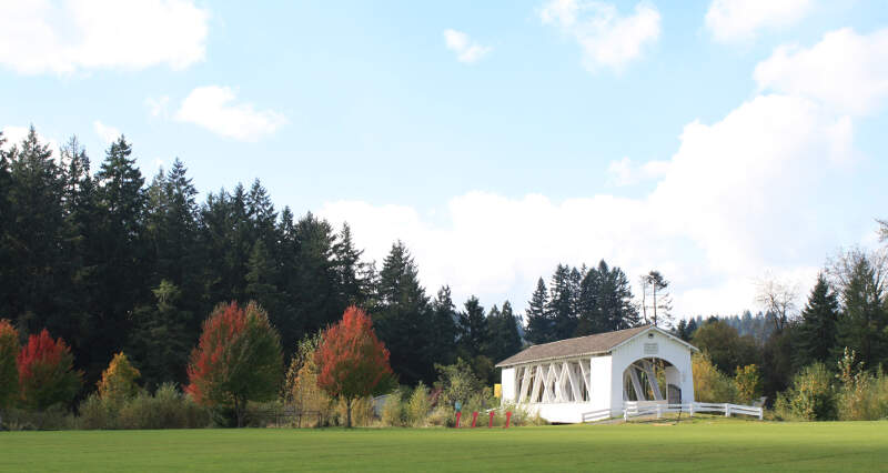 Weddle Bridge In Sweet Homec Oregon