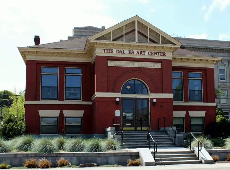 Carnegie Library In The Dalles Oregon