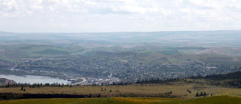 The Dalles From Distance