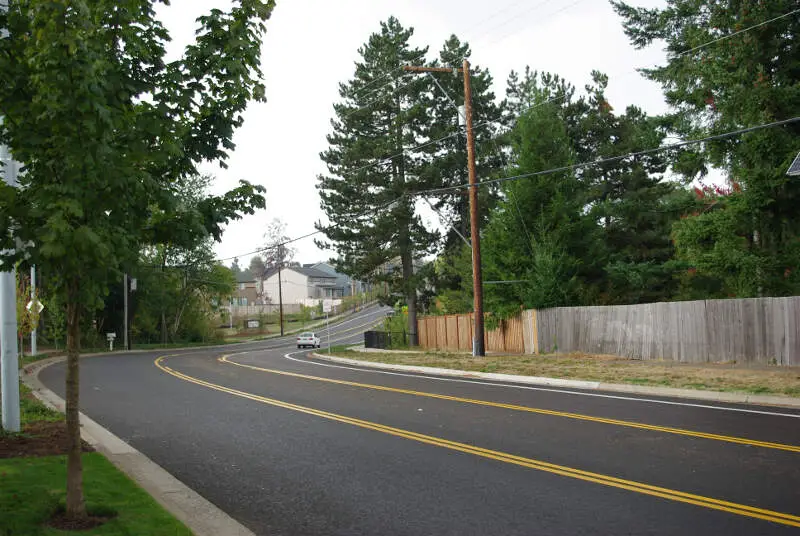 Bull Mountain Road In Tigard Oregon