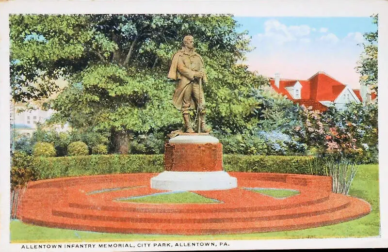 Allentown First Defenders Civil War Memorial In West Park