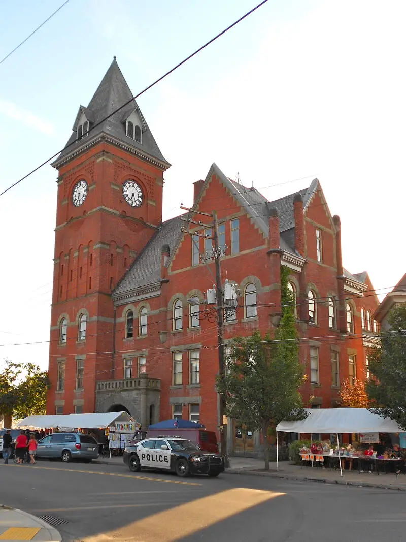 Carbondale Pa B Hall  Courthouse Front