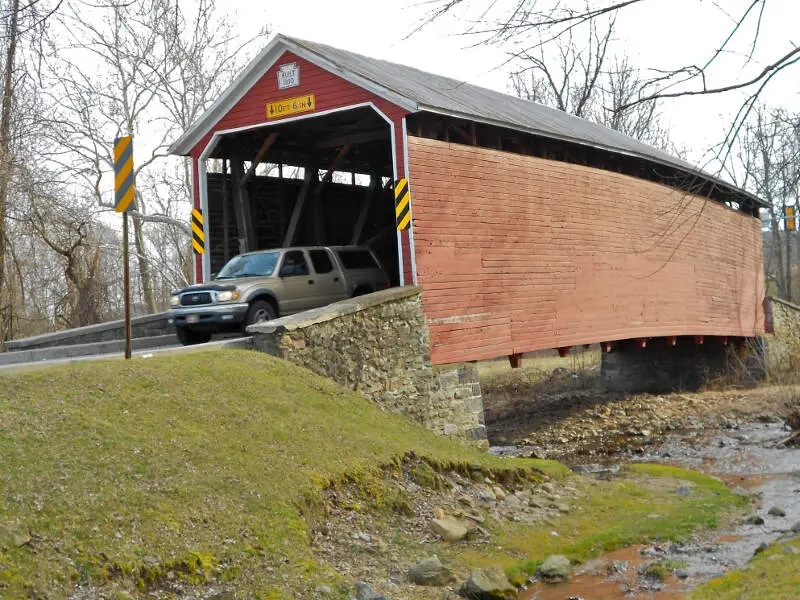 Jacks Mtn Covered Bridge Adamsco Pa