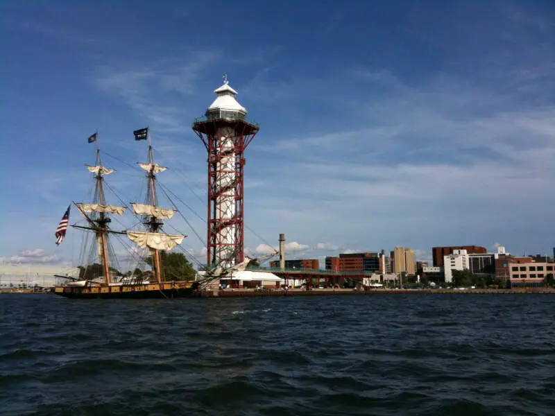 Flagship Niagara Dobbins Landing Erie July