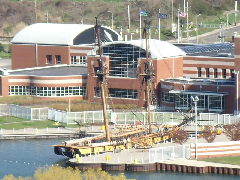 Brig Niagara Behind Museum