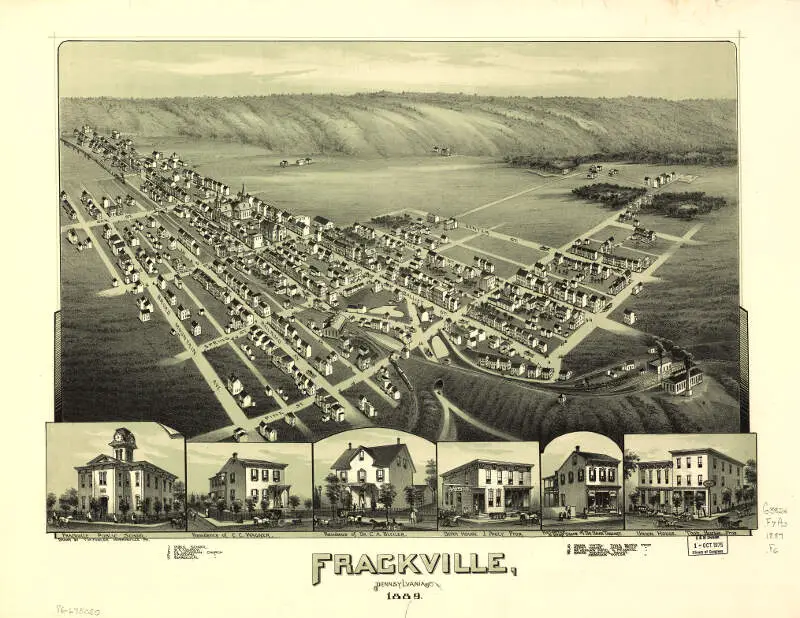 Frackville Pa B Eye View