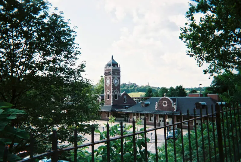 Greensburg Pennsylvania Train Station From Penna Ave