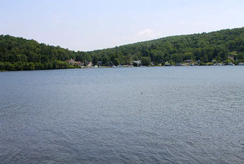 Harveys Lake From The West