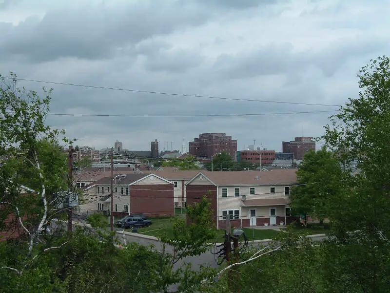 Downtown Hazleton From The South