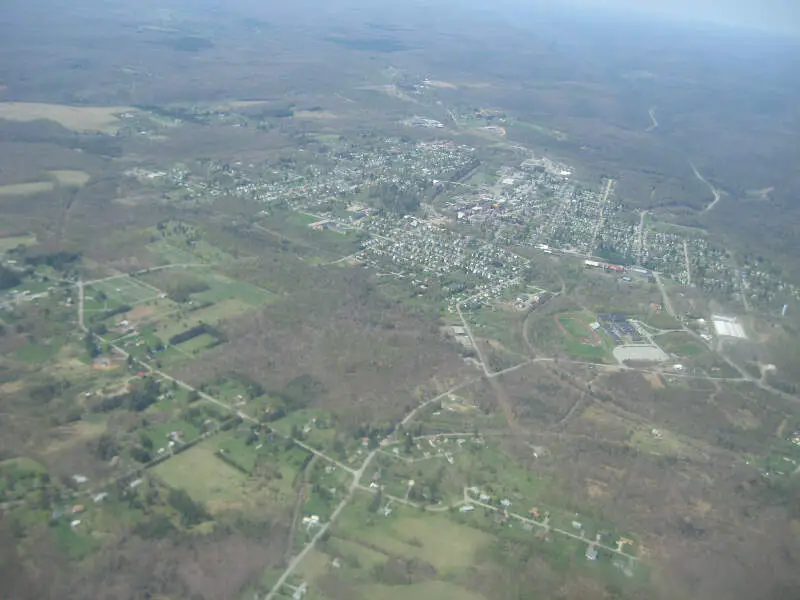 Aerial Shot Of Kane Looking Northwest