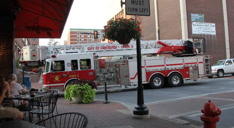 Lancaster City Bureau Of Fire Vehicle  Lancasterc Pennsylvania