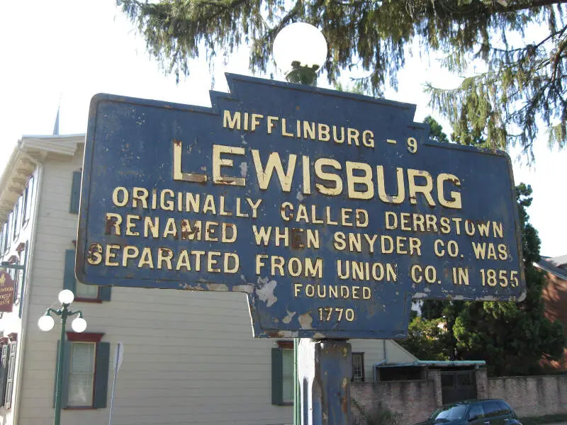 Lewisburgc Pa Keystone Marker