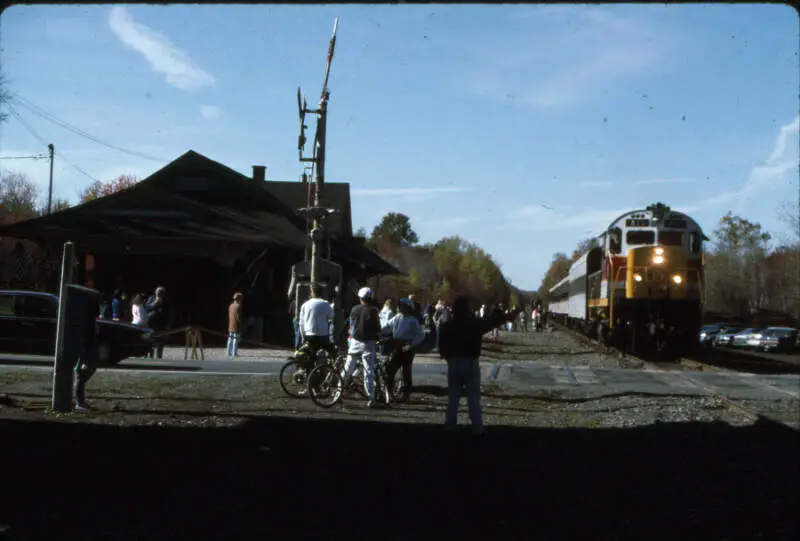 Mount Pocono Station W Train