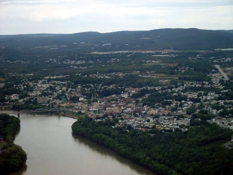 Pittston City Aerial