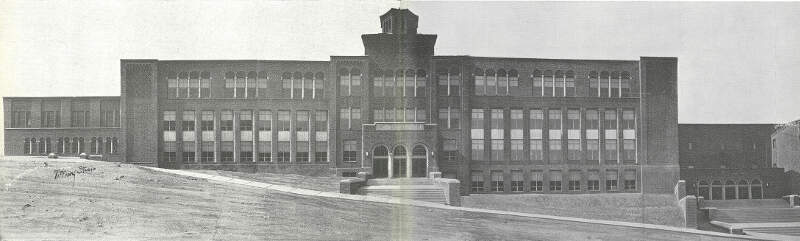 Pottsville High School After Completion Of Construction In