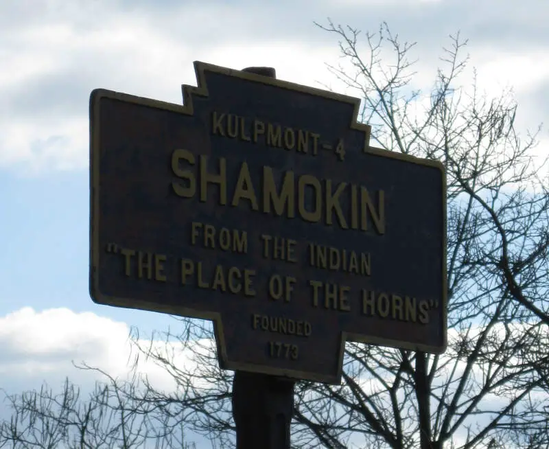 Shamokinc Pa Keystone Marker