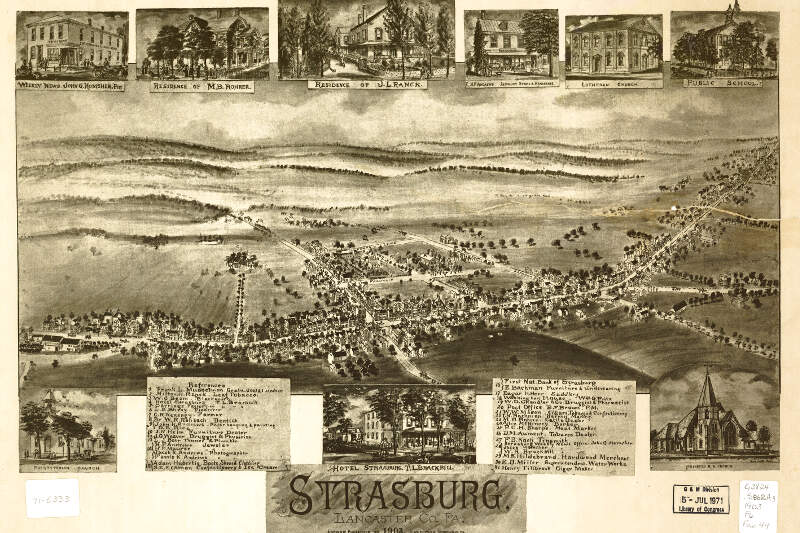 Strasburg Birdseye