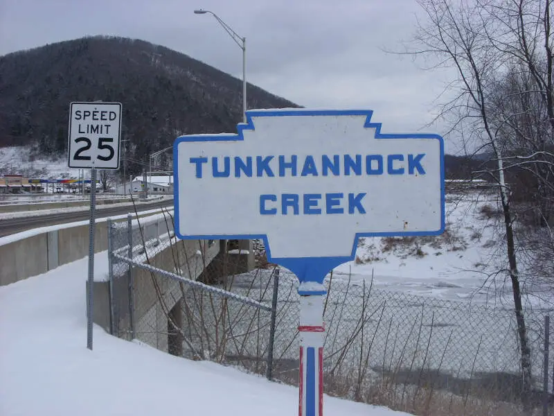 Tunkhannock Creek Keystone Marker