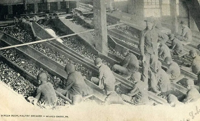 Child Labor In United Statesc Coal Mines Pennsylvania