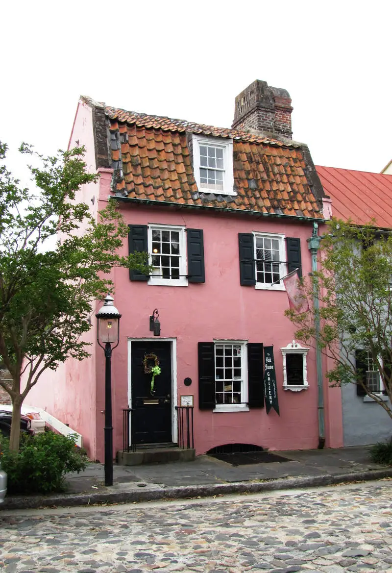 Pink House Charleston Sc