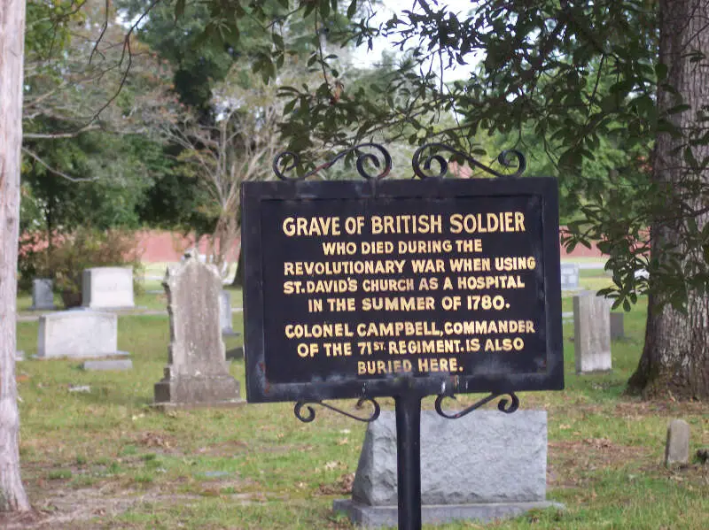 Cheraw British Grave