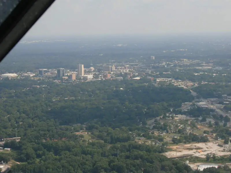 Greenville Aerial Skyline