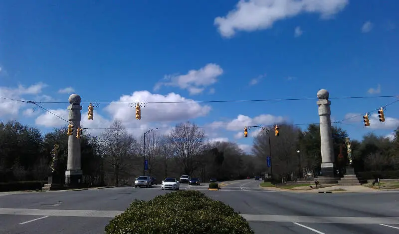 Gateway Intersection In Rock Hillc South Carolina