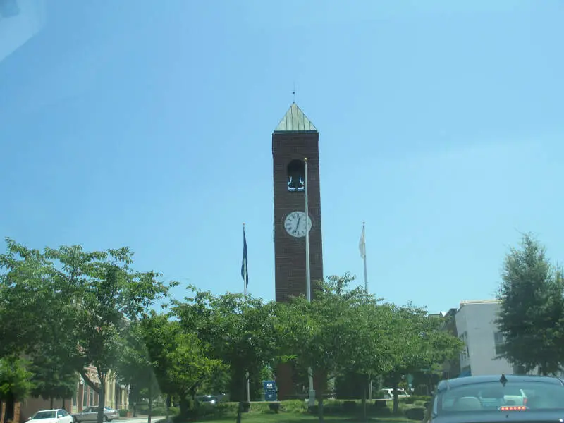 Clock Tower In Spartanburgc Sc Img